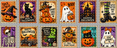 16oz Halloween-J  2768